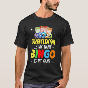 Underbar Bingo Art for Grandma Women Gambling Bing T Shirt