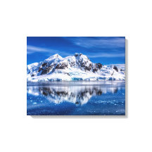 underbar blå Antarctica