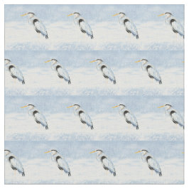 Underbar blåhavsfärgskonst tyg