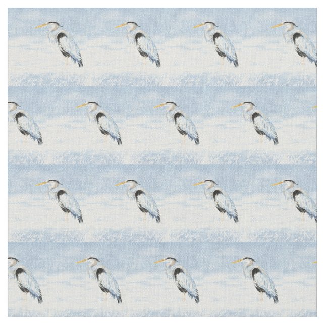 Underbar blåhavsfärgskonst tyg (Närbild)