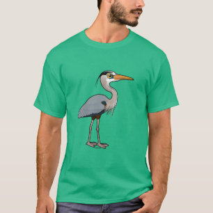 Underbar blåttHeron T Shirt