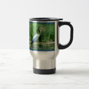 Underbar blåttHeronmugg Resemugg