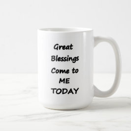 Underbar Blessens Kom till mig idag kaffe mugg
