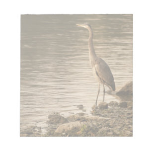 Underbar Blue Heron Anteckningsblock