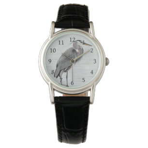 Underbar Blue Heron Armbandsur