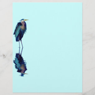Underbar Blue Heron Birdlover's Wildlife Design