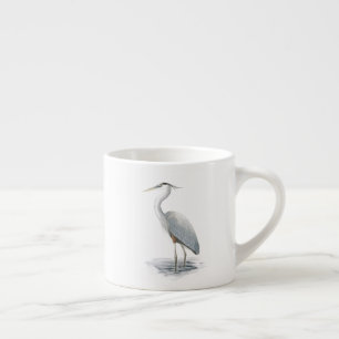 Underbar Blue Heron Espresso Mugg Espressomugg