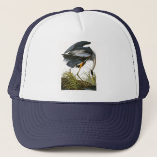 Underbar Blue Heron, John James Audubon Truckerkeps