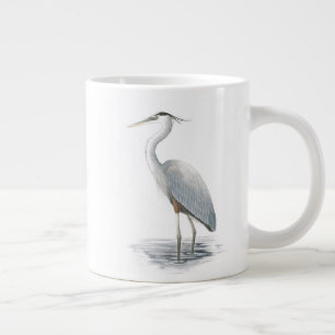 Underbar Blue Heron Jumbo Mugg