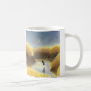 Underbar Blue Heron Kaffemugg