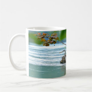 Underbar Blue Heron Kaffemugg