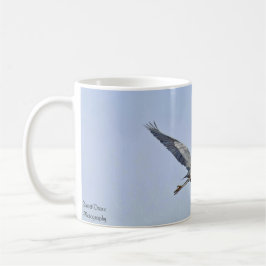 Underbar Blue Heron    Kaffemugg