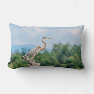 Underbar Blue Heron Lumbarkudde