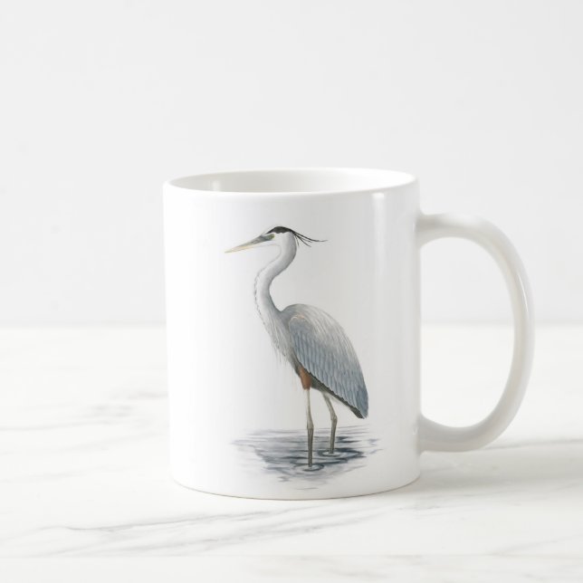 Underbar Blue Heron Mugg (Höger)