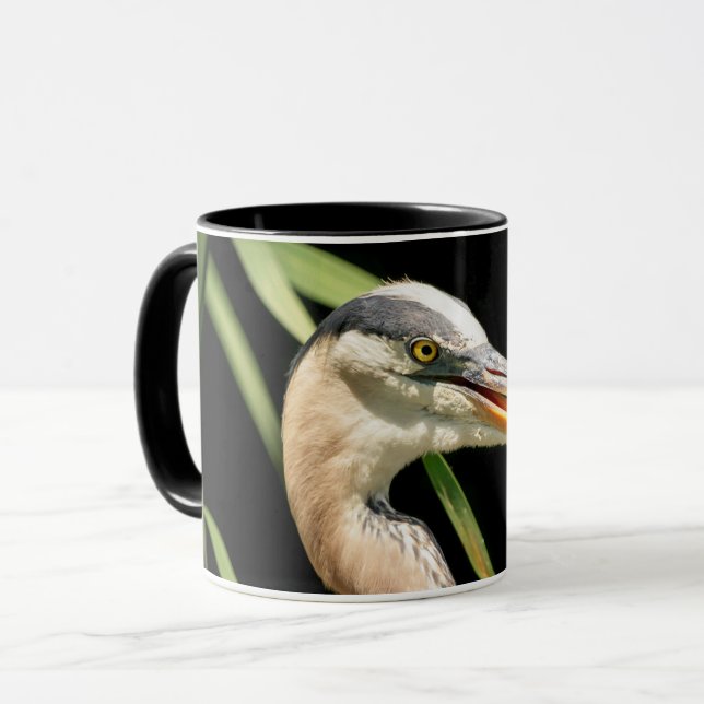 Underbar Blue Heron Mugg (Framsida vänster)
