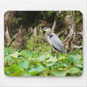 Underbar Blue Heron Musmatta