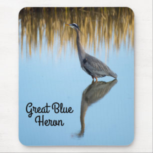 Underbar Blue Heron Musmatta
