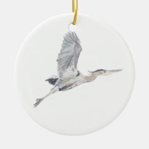 Underbar Blue Heron Ornament
