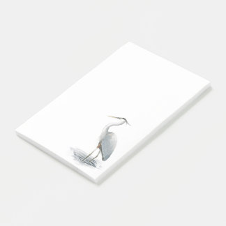 Underbar Blue Heron Post-it Block