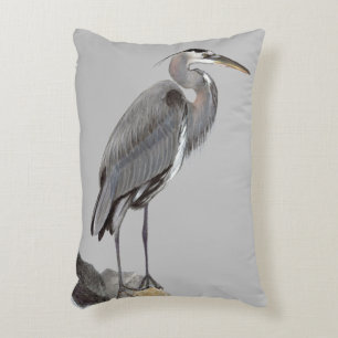 Underbar Blue Heron Prydnadskudde
