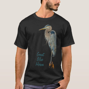 Underbar Blue Heron T Shirt