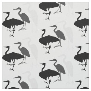 Underbar Blue Heron Tyg