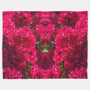 Underbar Bougainvillea Fleece Blanket