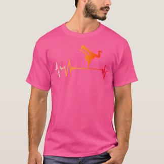 Underbar Breakdans Heartslag Hip hop Music Trickin T Shirt