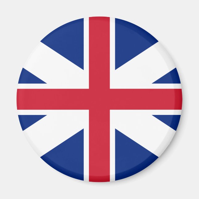 Underbar Britain flagga (1707-1800) Magnet (Framsidan)