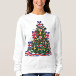 Underbar Britian Julgran Euro British Europe T Shirt