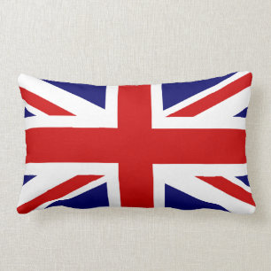 Underbar British Union Jack Pillow Lumbarkudde