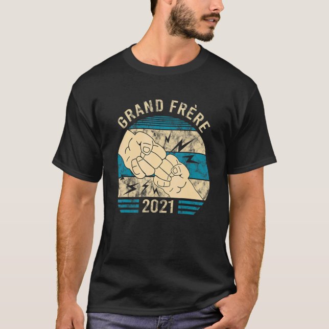 Underbar broder för barnmeddelande om pregna t shirt (Framsida)
