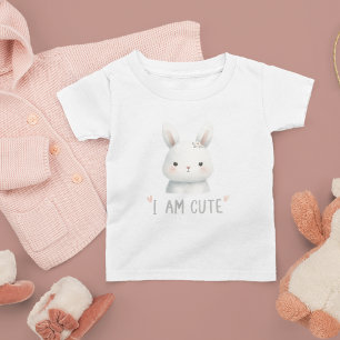 Underbar Bunny med blomma T Shirt