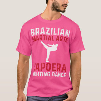 Underbar Capoeira Design Brasil Fighting Dance Kar T Shirt