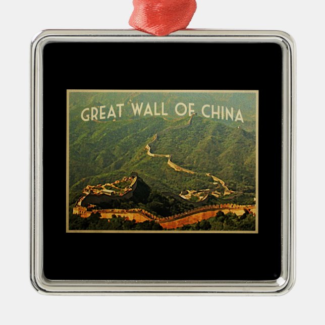 Underbar China Julgransprydnad Metall (Framsidan)