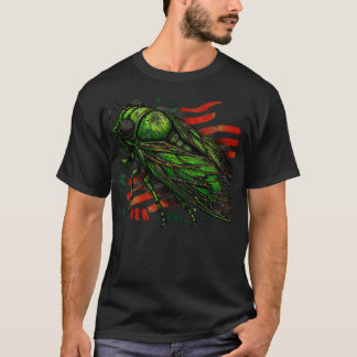 Underbar Cicada Comeback Tour 2024 Chicago Insekt  T Shirt