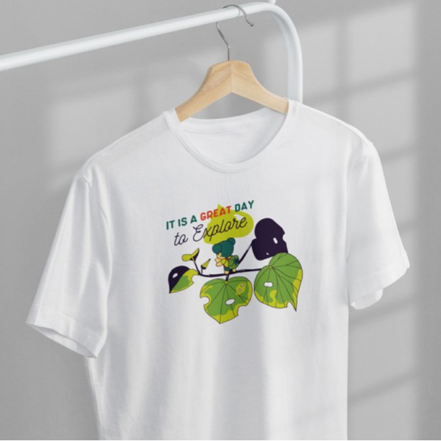 Underbar dag att utforska t shirt (Skapare uppladdad)