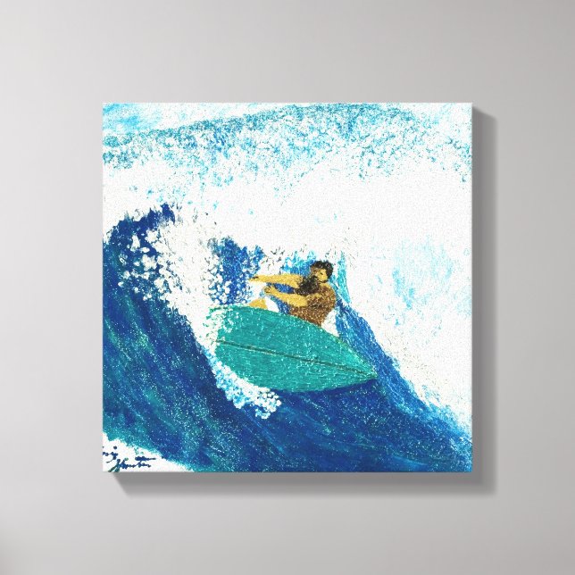 Underbar dag canvastryck (Framsida)