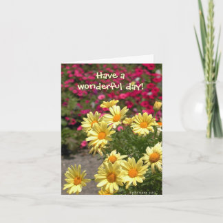 Underbar dag! kort