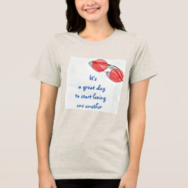 Underbar dagars inspirationskampanj t shirt