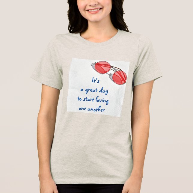 Underbar dagars inspirationskampanj t shirt (Framsida)