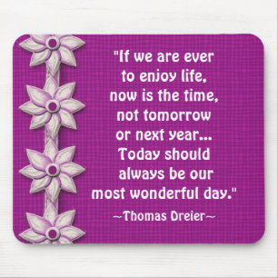 Underbar dagQuotation Mousepad Musmatta