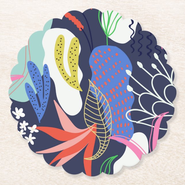 Underbar dekoration underlägg papper (Framsida)