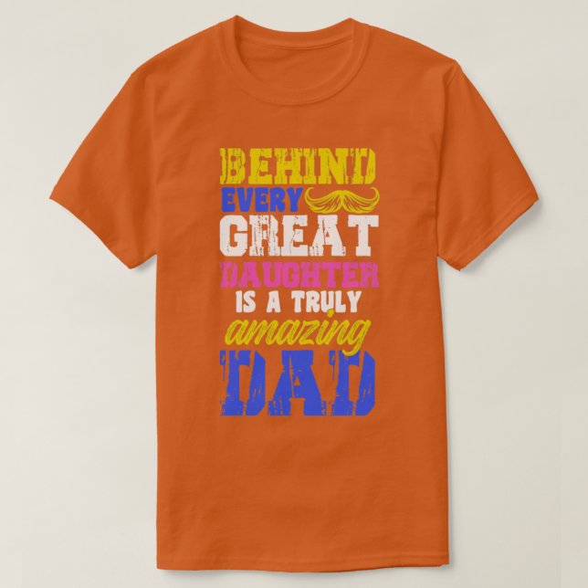 Underbar dotter vid Fantastisk vid dotterbolaget P T Shirt (Design framsida)
