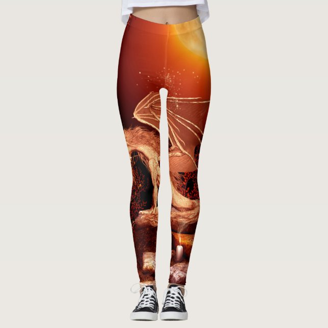 Underbar drake leggings (Framsida)