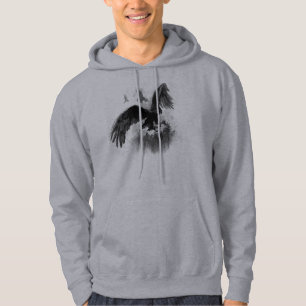 Underbar Eagles-skiss Hoodie