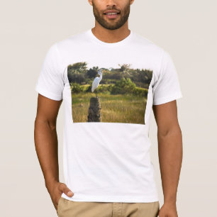 Underbar Egret vid Viera Wetlands T Shirt