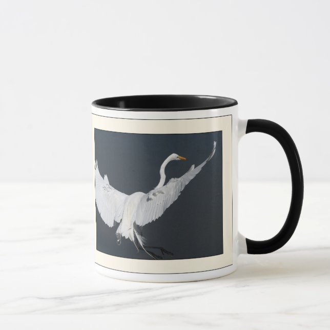 Underbar Egretlandningmugg Mugg (Höger)