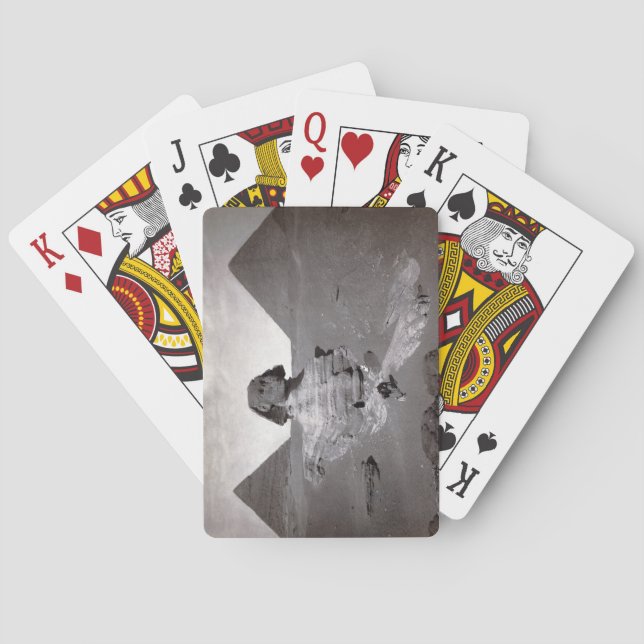 Underbar Egypten för Sphinx & Giza Pyramids Necrop Casinokort (Baksidan)