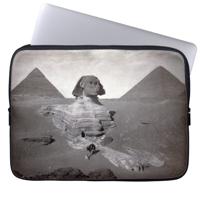Underbar Egypten för Sphinx & Giza Pyramids Necrop Laptop Fodral (Framsidan)